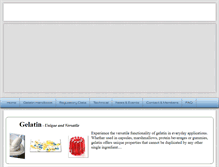 Tablet Screenshot of gelatin-gmia.com